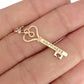 NZGD | 9ct Gold Key to Happiness Pendant
