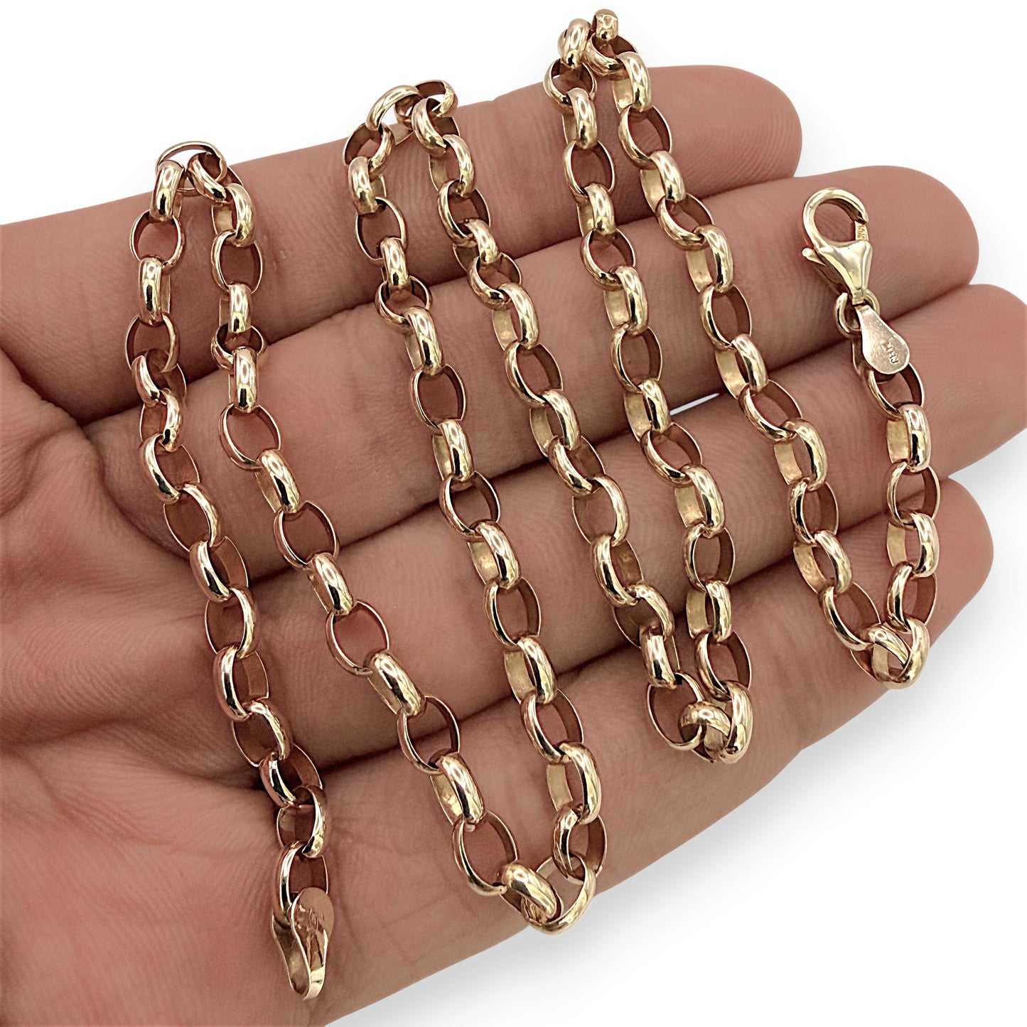 NZGD | 10ct Gold MICHAEL HILL Celestial Belcher Chain 46cm