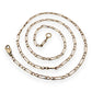 NZGD | 10ct Gold Golden Rarity 2x1 Figaro Chain 69cm