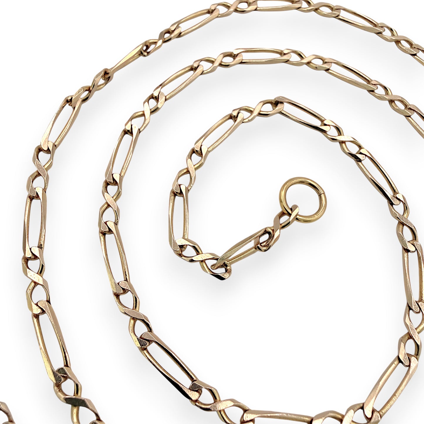 NZGD | 10ct Gold Golden Rarity 2x1 Figaro Chain 69cm