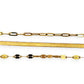 NZGD | 10ct Gold Golden Trio Harmony Necklace
