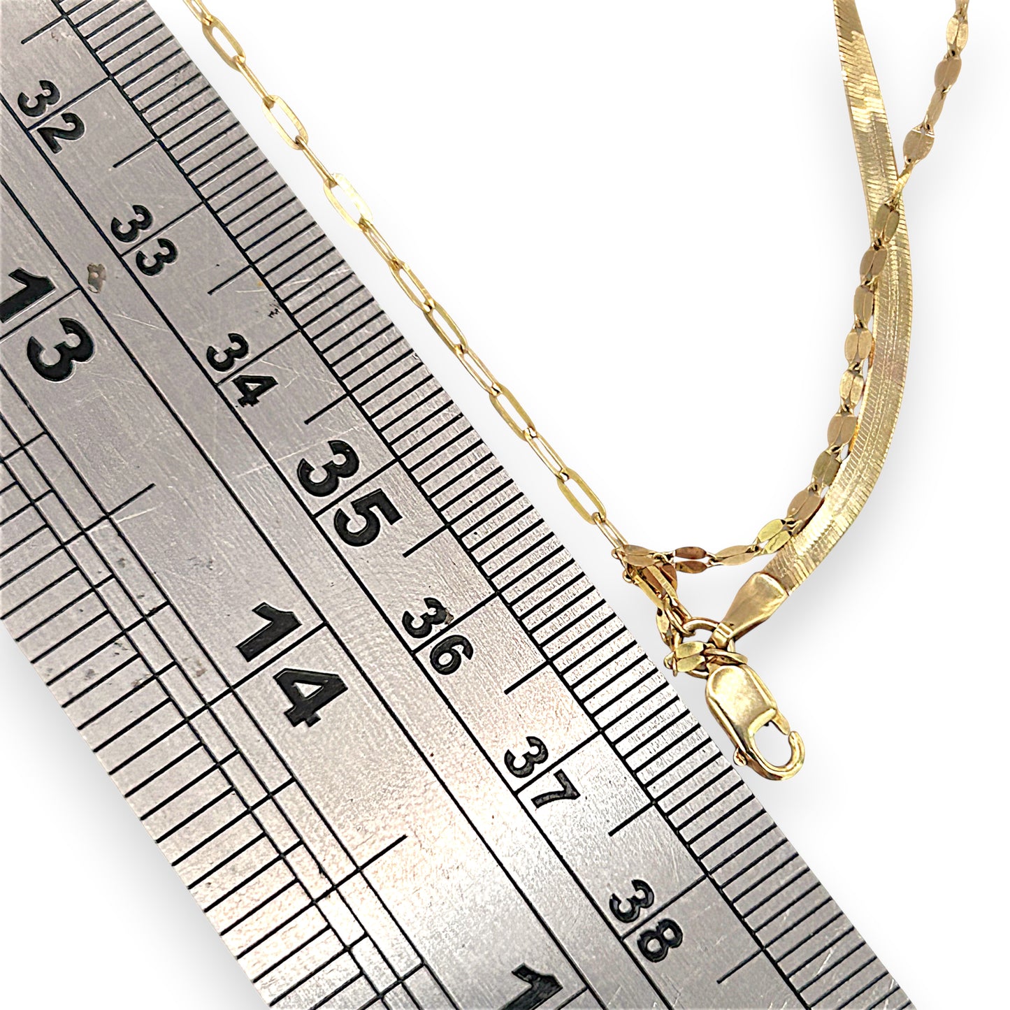 NZGD | 10ct Gold Golden Trio Harmony Necklace