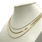 NZGD | 10ct Gold Golden Trio Harmony Necklace