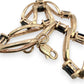 NZGD | 10ct Gold Vintage Sapphire Figaro Bracelet 20cm