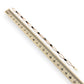 NZGD | 10ct Gold Vintage Sapphire Figaro Bracelet 20cm
