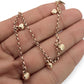 NZGD | 10ct Gold Golden Whisper Heart Charm Bracelet 19.5cm