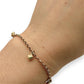 NZGD | 10ct Gold Golden Whisper Heart Charm Bracelet 19.5cm