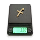NZGD | 10ct Gold MICHAEL HILL Radiant Faith Cross 28.7mm