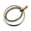 NZGD | 10ct Y/W Gold Dual Harmony Pendant with Natrual Diamonds