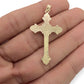 NZGD | 10kt Gold Vintage Faith Crucifix Pendant