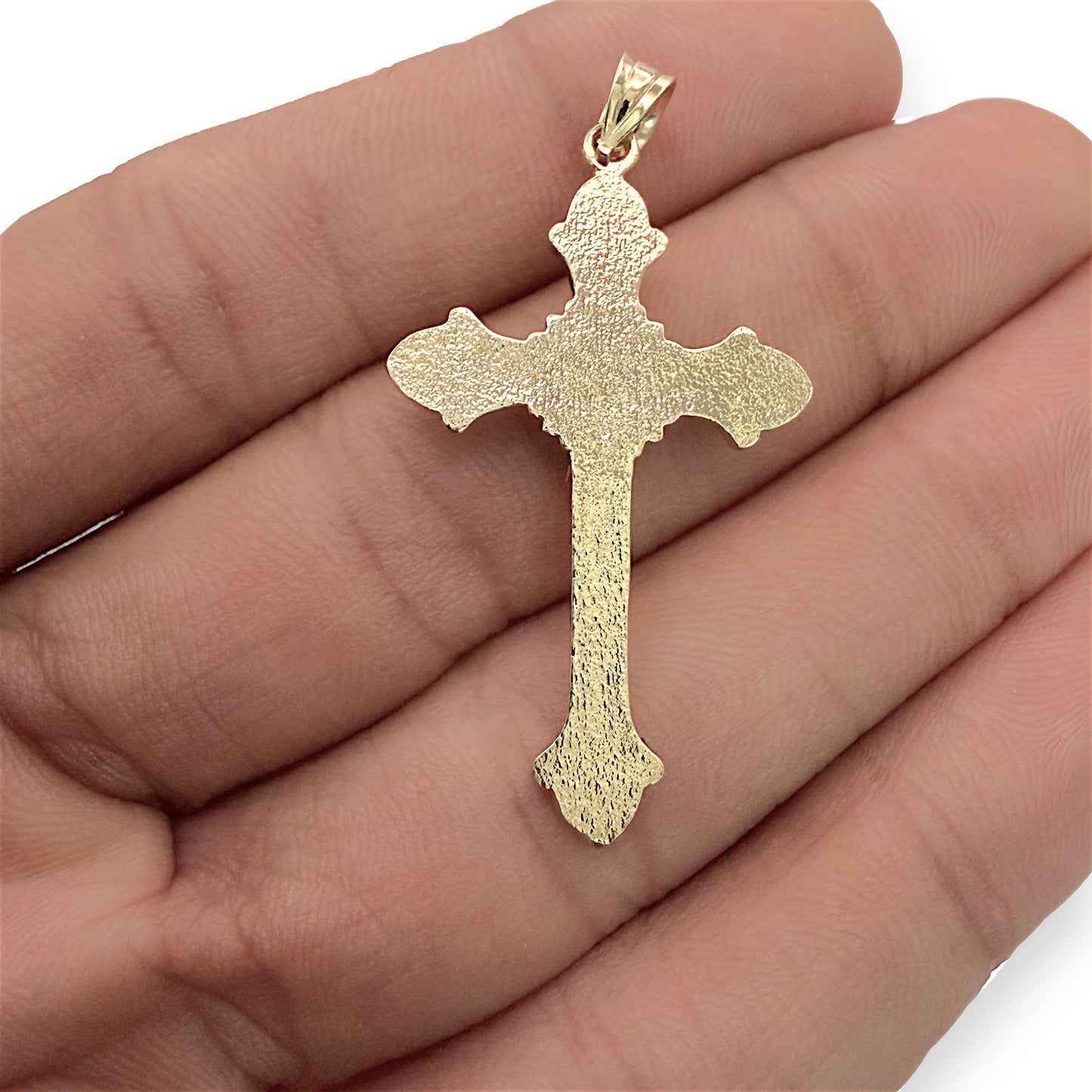 NZGD | 10kt Gold Vintage Faith Crucifix Pendant