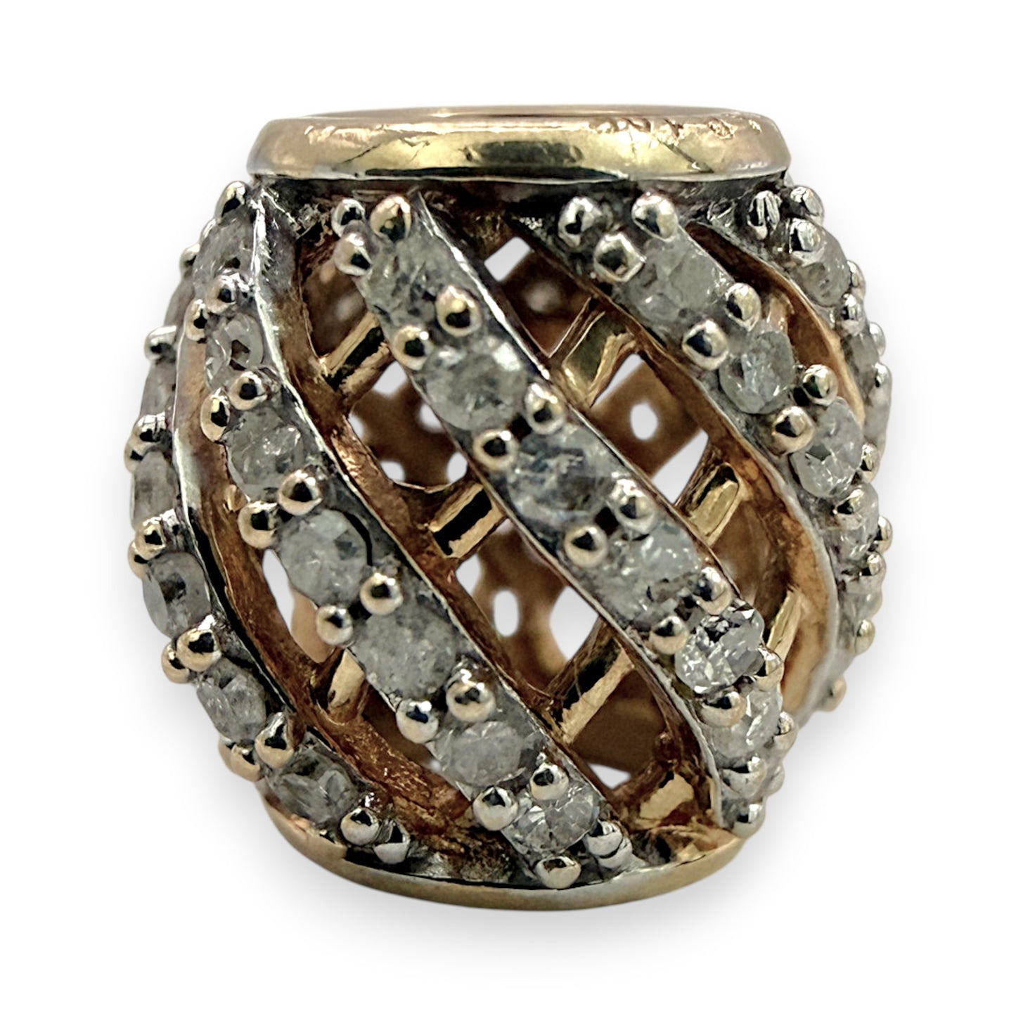 NZGD | 10ct Gold Emma & Roe Sparkle Bead Charm