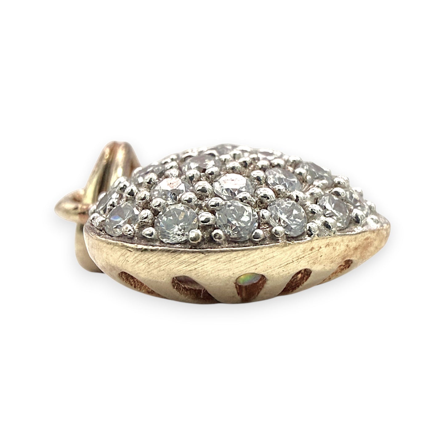 NZGD | 10ct Gold MICHAEL HILL Radiant Heart CZ Pendant 13.6mm