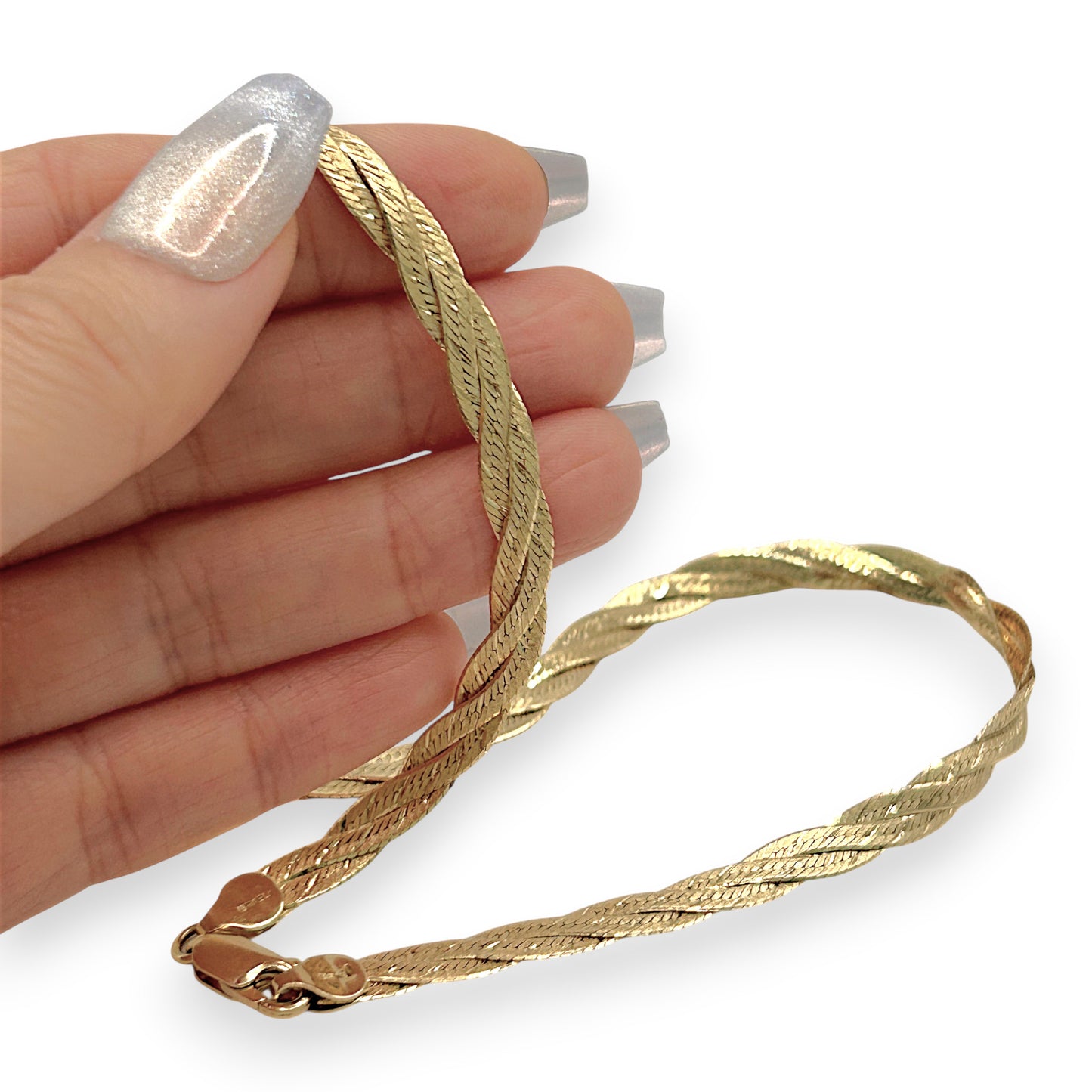 NZGD | 14ct Gold Twist of Grace Chain Valuation $8,000