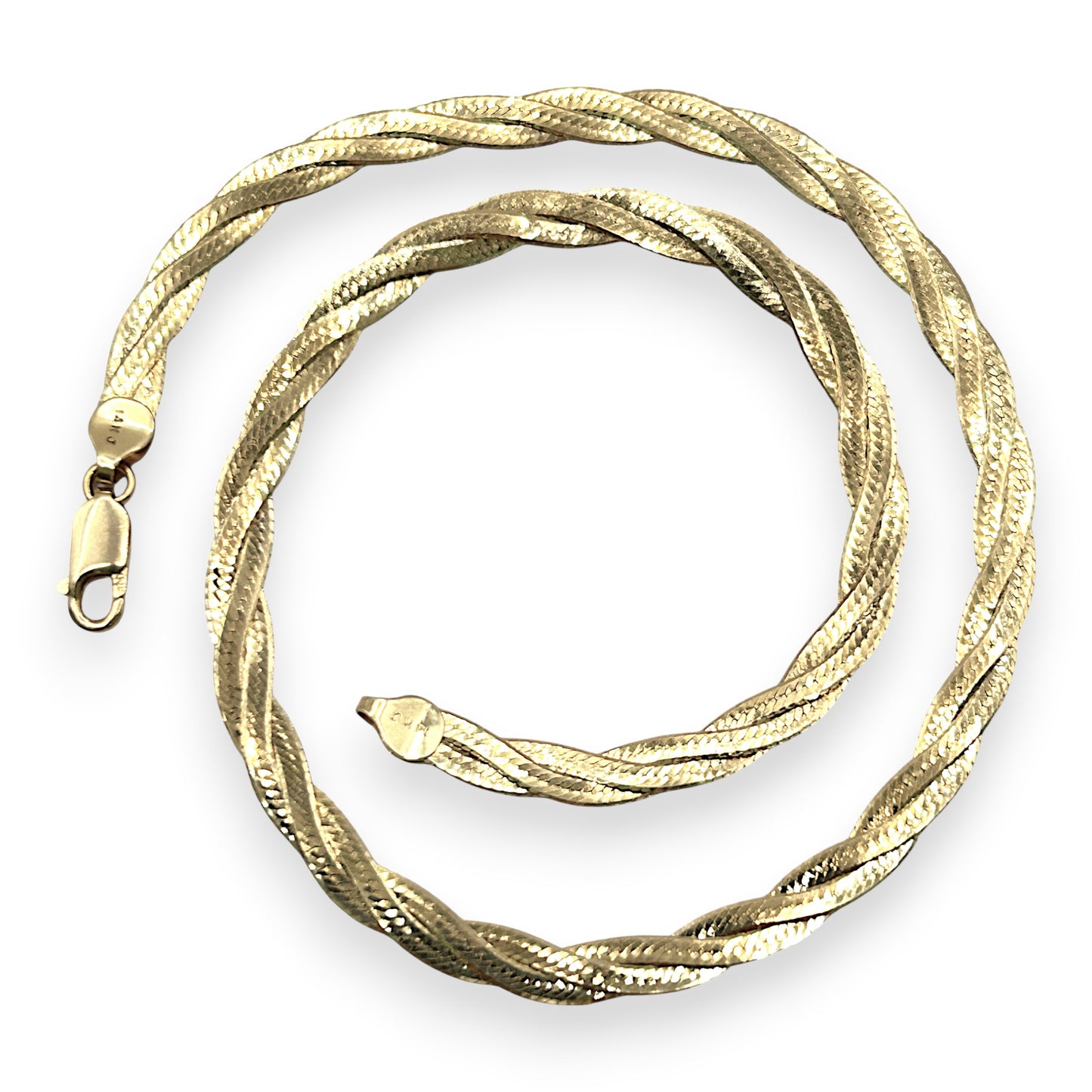 NZGD | 14ct Gold Twist of Grace Chain Valuation $8,000