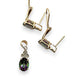 NZGD | 14ct Gold Mystic Topaz & Diamond Pendant Earring Set