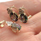 NZGD | 14ct Gold Mystic Topaz & Diamond Pendant Earring Set