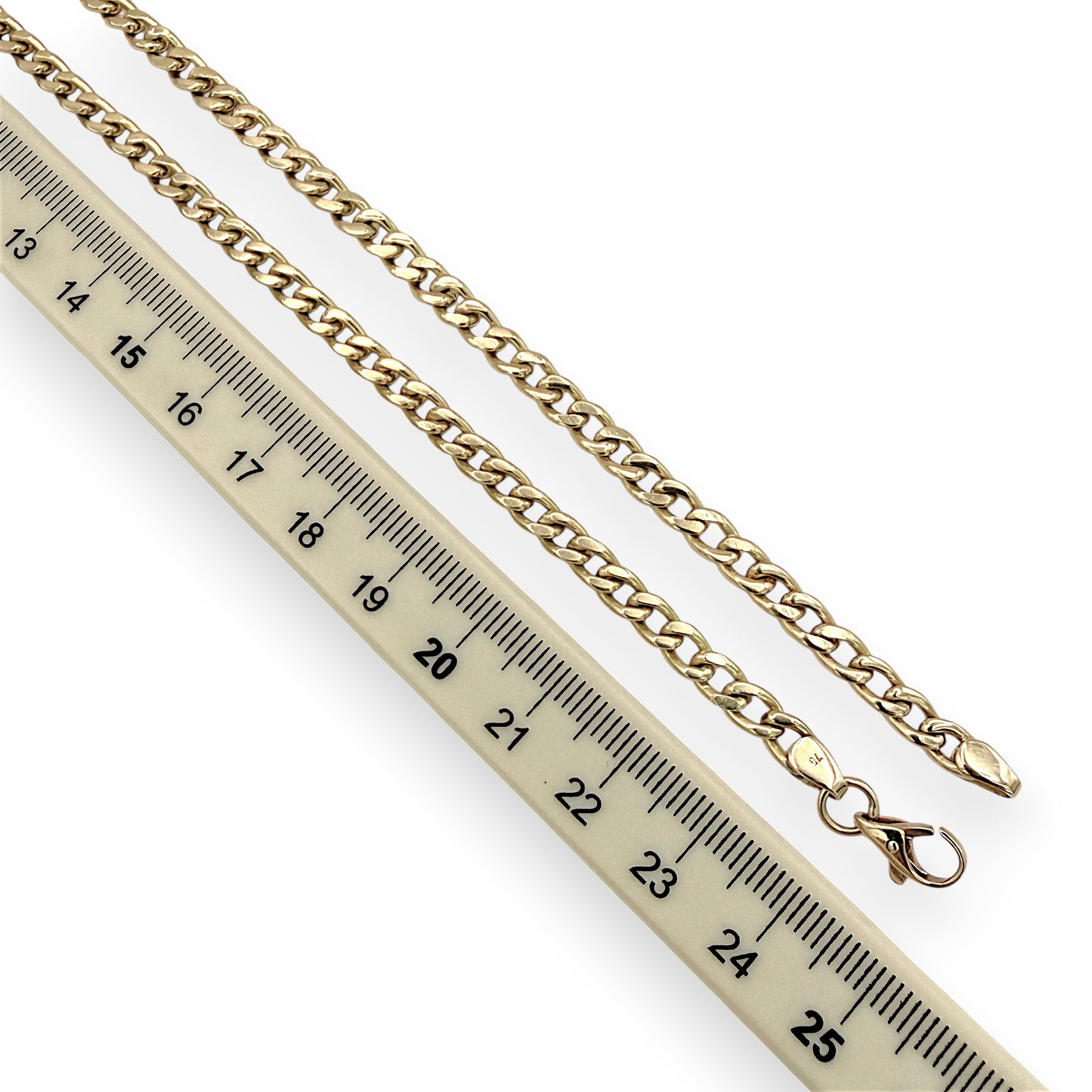 NZGD | 18ct Gold Signature Heavy Curb Cahin 51cm