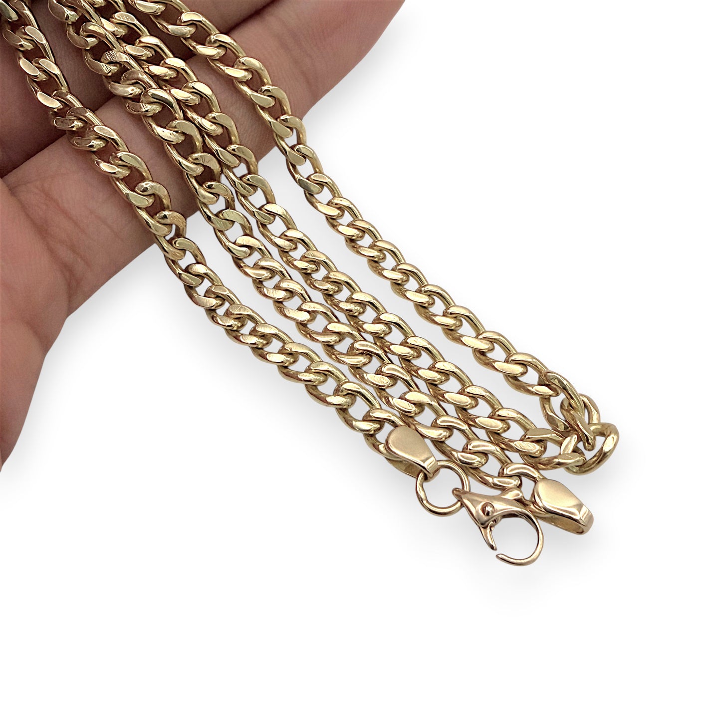NZGD | 18ct Gold Signature Heavy Curb Cahin 51cm