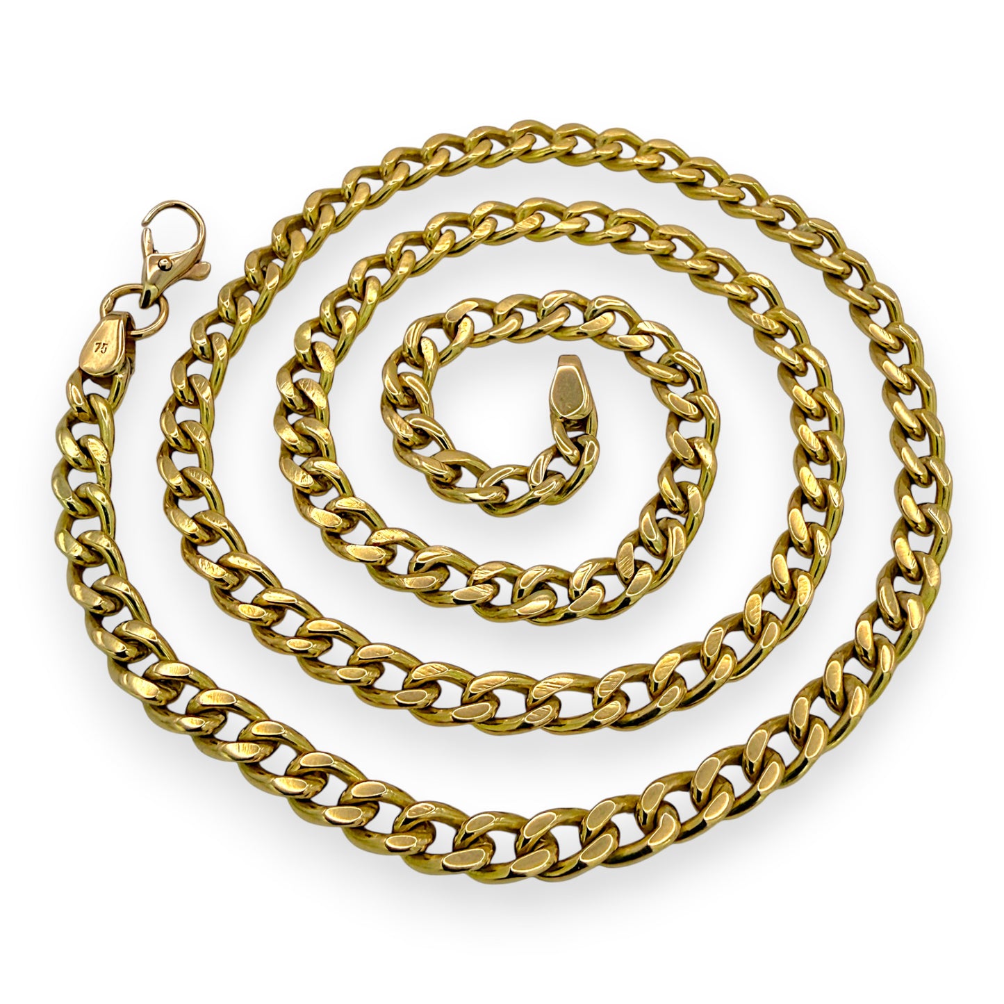 NZGD | 18ct Gold Signature Heavy Curb Cahin 51cm