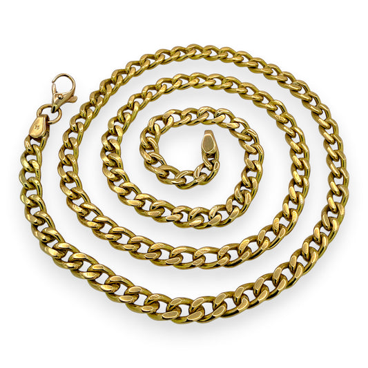NZGD | 18ct Gold Signature Heavy Curb Cahin 51cm