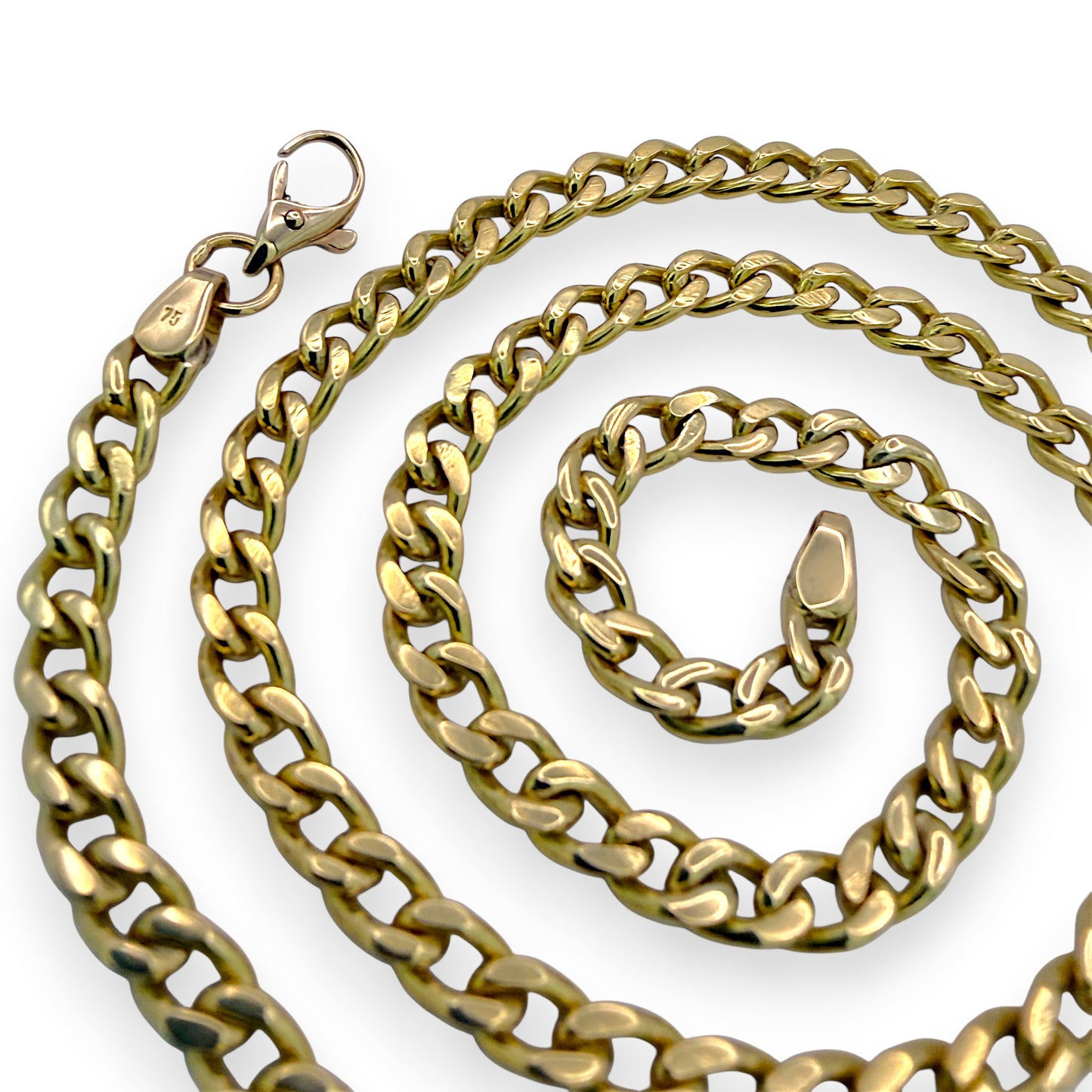 NZGD | 18ct Gold Signature Heavy Curb Cahin 51cm
