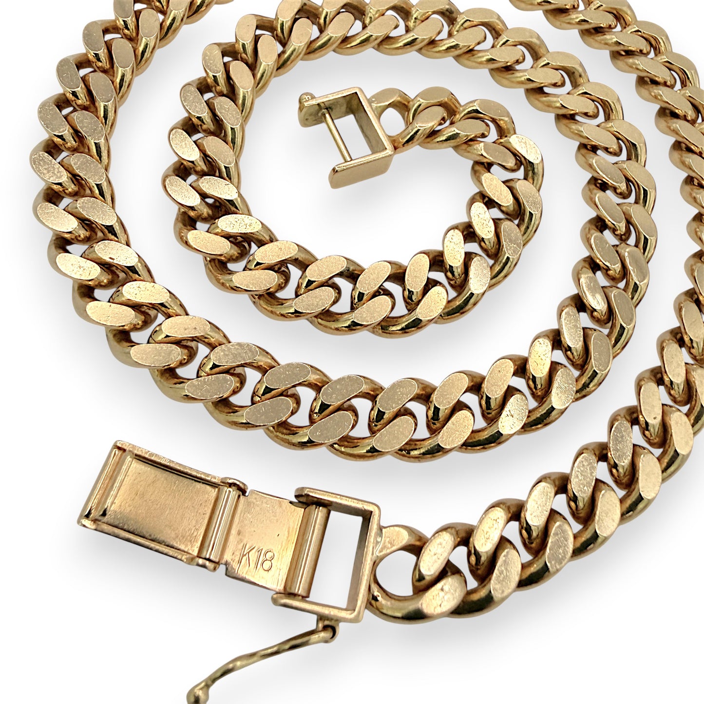 NZGD | 18ct Gold Grand Heritage Cuban Chain 41cm