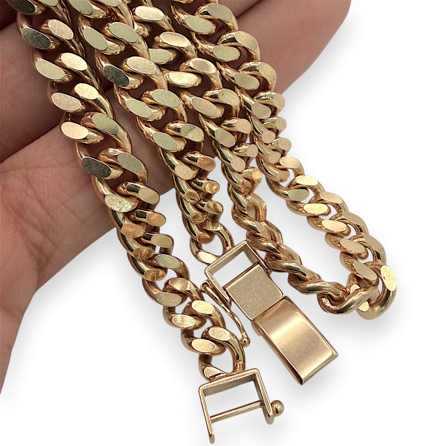 NZGD | 18ct Gold Grand Heritage Cuban Chain 41cm