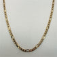 NZGD | 18ct Gold Everyday Aureo Figaro Chain 50cm