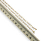 NZGD | 18ct Gold Everyday Aureo Figaro Chain 50cm