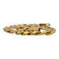 NZGD | 18ct Gold Imperial Figaro‑Curb Bracelet 23cm