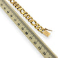 NZGD | 18ct Gold Imperial Figaro‑Curb Bracelet 23cm