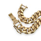 NZGD | 18ct Gold The Prestige Flat Curb Bracelet 18.5cm
