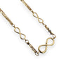 NZGD | 18ct Gold Triple‑Eternity Duo Chain Bracelet 20cm