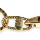 NZGD | 18ct Y/W Gold Sculpted Oval & Circle Link Bracelet 19.5cm
