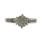 NZGD | 18ct Whtie Gold Whitefire Petal Ring Valuation $3,250