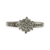 NZGD | 18ct Whtie Gold Whitefire Petal Ring Valuation $3,250