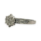 NZGD | 18ct Whtie Gold Whitefire Petal Ring Valuation $3,250