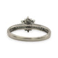 NZGD | 18ct Whtie Gold Whitefire Petal Ring Valuation $3,250