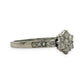 NZGD | 18ct Whtie Gold Whitefire Petal Ring Valuation $3,250