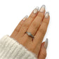 NZGD | 18ct Whtie Gold Whitefire Petal Ring Valuation $3,250