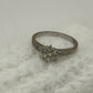 NZGD | 18ct Whtie Gold Whitefire Petal Ring Valuation $3,250