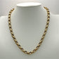NZGD | 9ct Gold Timeless Belcher Luxe Chain 44cm