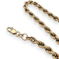 NZGD | 18ct Gold Twisted Elegance Rope Bracelet 18cm