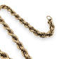 NZGD | 18ct Gold Twisted Elegance Rope Bracelet 18cm
