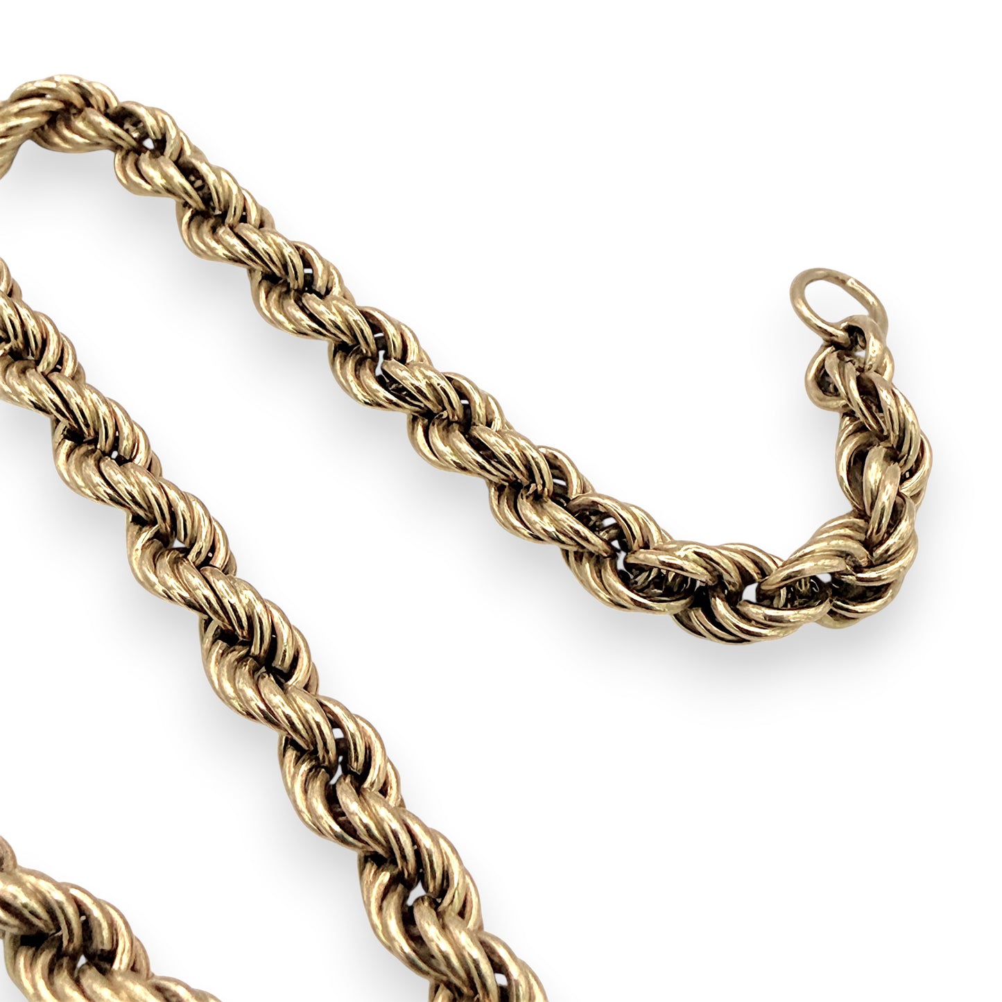 NZGD | 18ct Gold Twisted Elegance Rope Bracelet 18cm