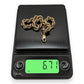 NZGD | 18ct Gold Twisted Elegance Rope Bracelet 18cm