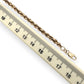 NZGD | 18ct Gold Twisted Elegance Rope Bracelet 18cm