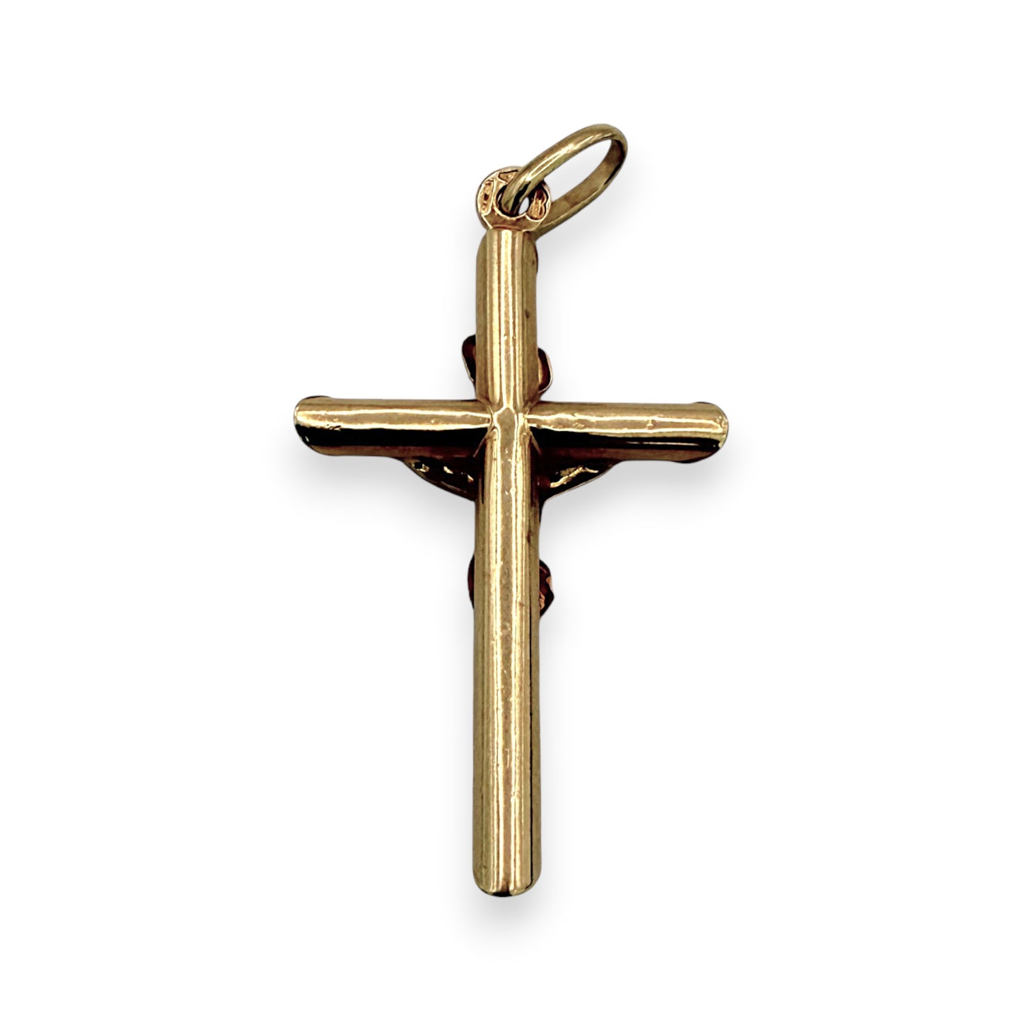 NZGD | 18ct Gold  UNOAERRE Crucifix of Faith 35.3mm