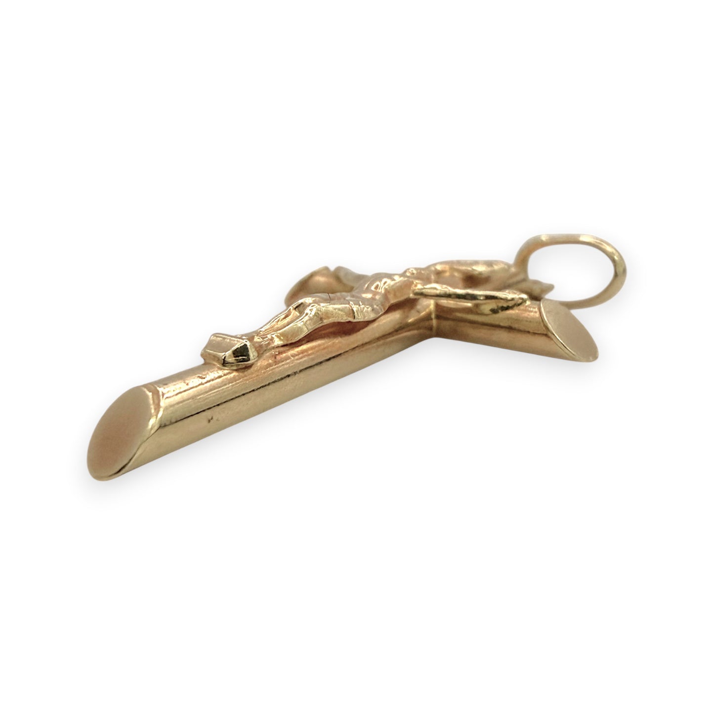 NZGD | 18ct Gold  UNOAERRE Crucifix of Faith 35.3mm